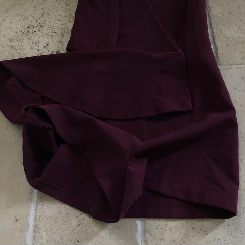 ASOS Romper Wine Wrap - Picture 4 of 6